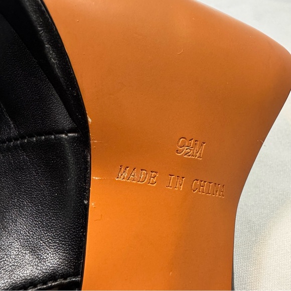 ANN CREEK Women's Platform Slingback High Heels Square Toe Pump Shoes size 9.5 M - Picture 11 of 16